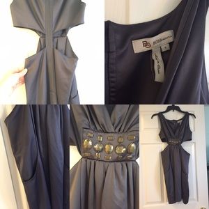 Bcbg mini dress with open sides